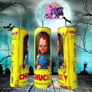 20 Oz Horror Doll Sublimated Tumbler